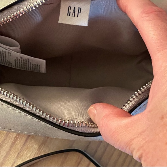 Gap Silver Mini Crossbody Bag - Picture 6 of 8